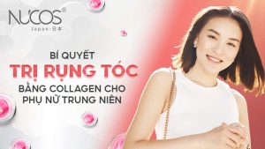 Bí quyết trị rụng tóc bằng Collagen cho phụ nữ trung niên