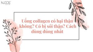 Uống collagen có hại thận không? Có bị sỏi thận hay không?